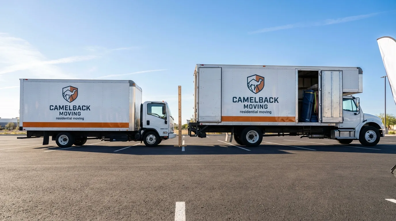 Moving truck size capacity guide in Missouri Valley